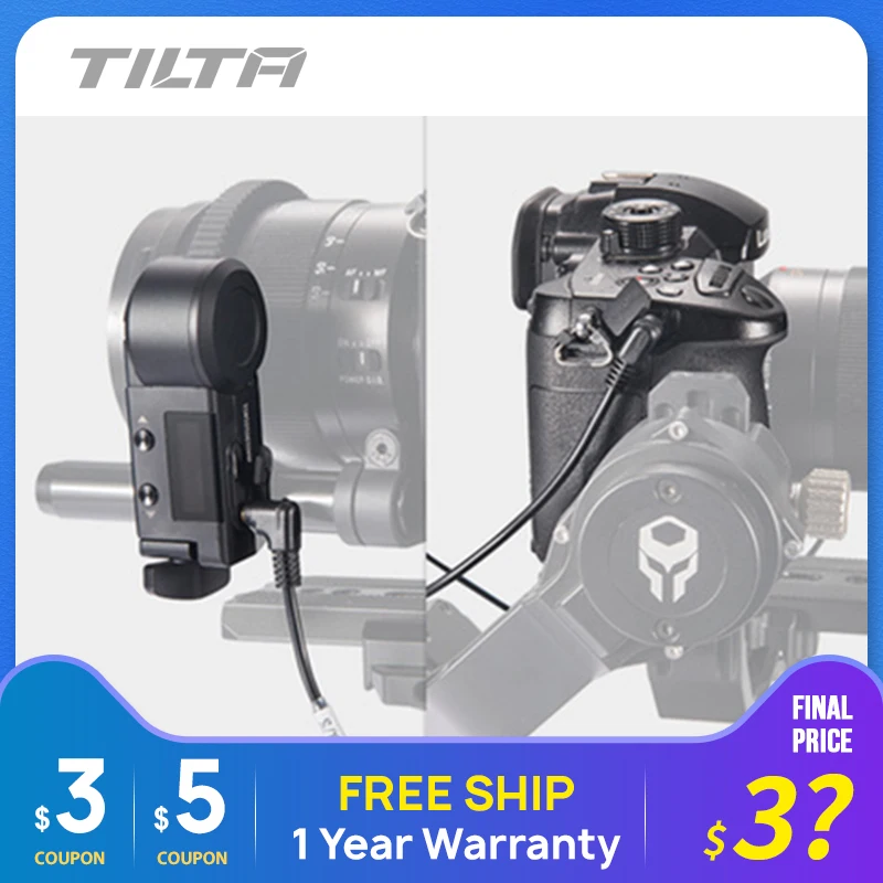 Tilta кабель для записи ядра N Nano Follow Focus Motor Wireless RED Run/Stop /Sony F5 F55 /ARRI GH4 GH5 URSA BMPCC 4K