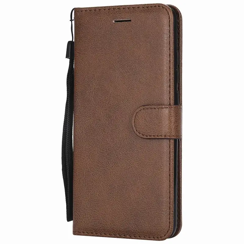 Brown Case Флип кожаный чехол для Redmi note 3 4X 4A 5 Pro 5 Plus Роскошный кожаный чехол для телефона Xiaomi Redmi 5 Plus note 4X чехол-кошелек - Цвет: Brown Case
