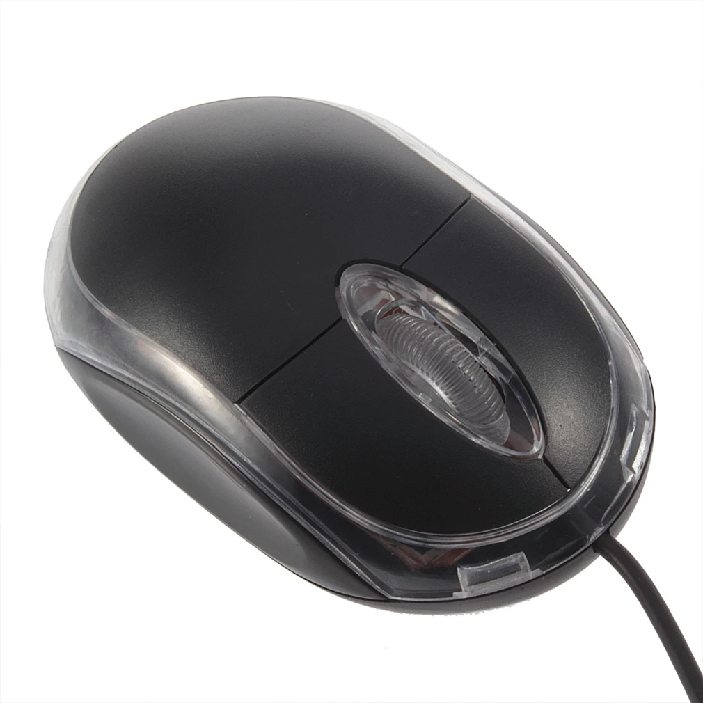 

Ergonomic Design USB Wired Optical Maus Gaming Mouse Gamer LED For DELL ASUS Computer Laptop Black