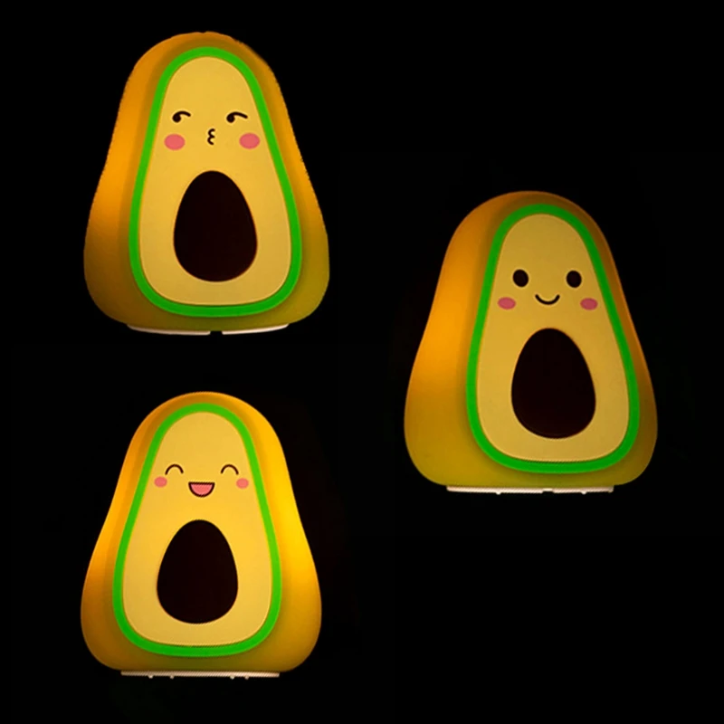 Светодиодный ночсветильник в форме авокадо H05C настольная декоративная