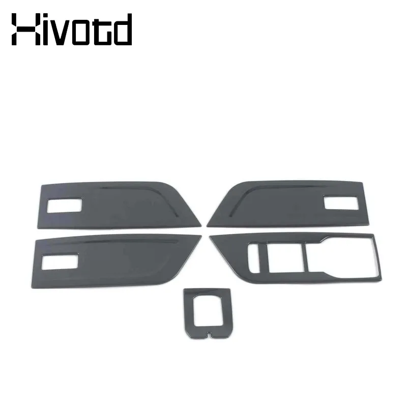 

Кнопка переключателя подъемника окна двери автомобиля, крышка панели, детали рамки для украшения интерьера для Skoda Octavia Pro A8 2021 2022, аксессуары