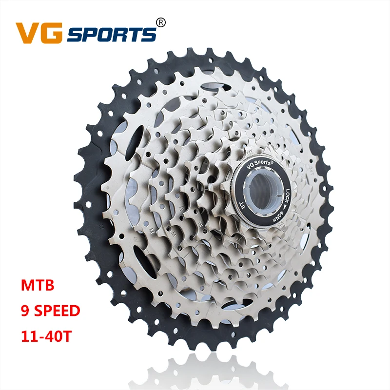Сверхлегкая кассета для горного велосипеда VG sports 9 скоростей 11 42T 40T колесо