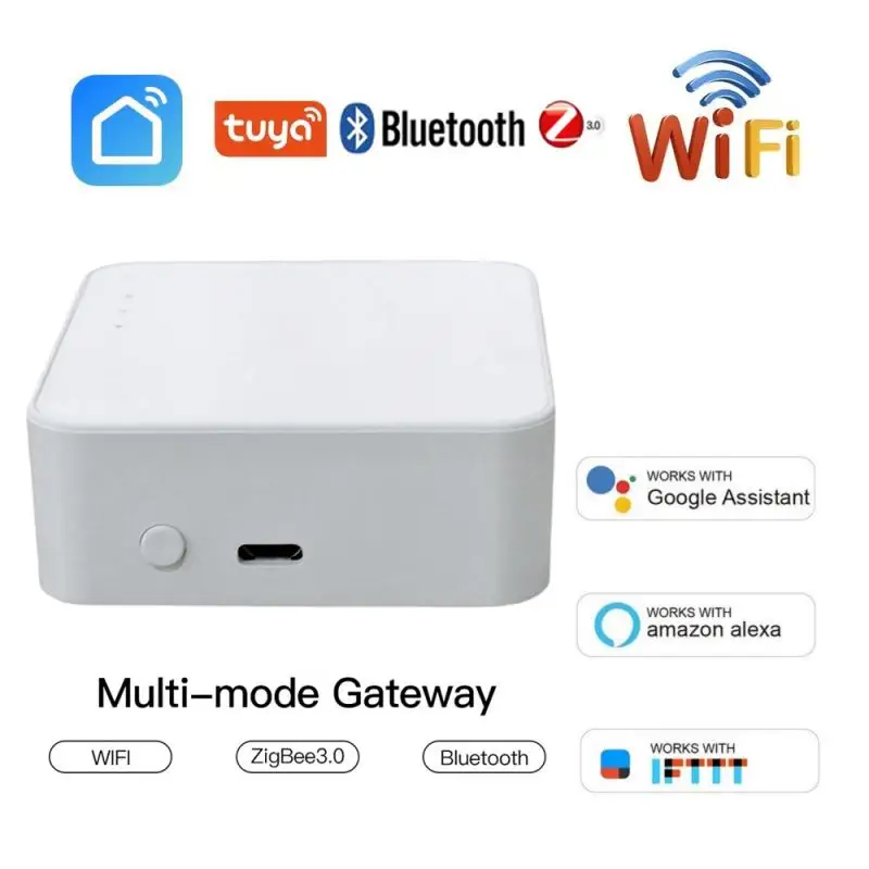 

Умный шлюз Tuya ZigBee, хаб для умного дома, мост, приложение для умного дома, беспроводной пульт дистанционного управления, работает с Alexa Google Home