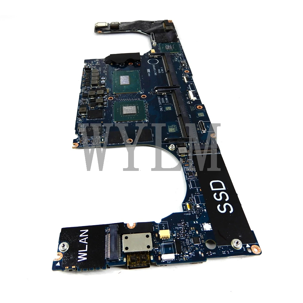 para Dell Precision La-g341p com Sr3yz Computador Portátil Placa-mãe Cn-0vdjmx 0vdjmx Vdjmx Ddp00 - Ddb00 I7-8850h Cpu P1000 100% Trabalhando 5530 5 CN-0VDJMX 0vdjmx vdjmx ddp00 ddb00 LA-G341P com