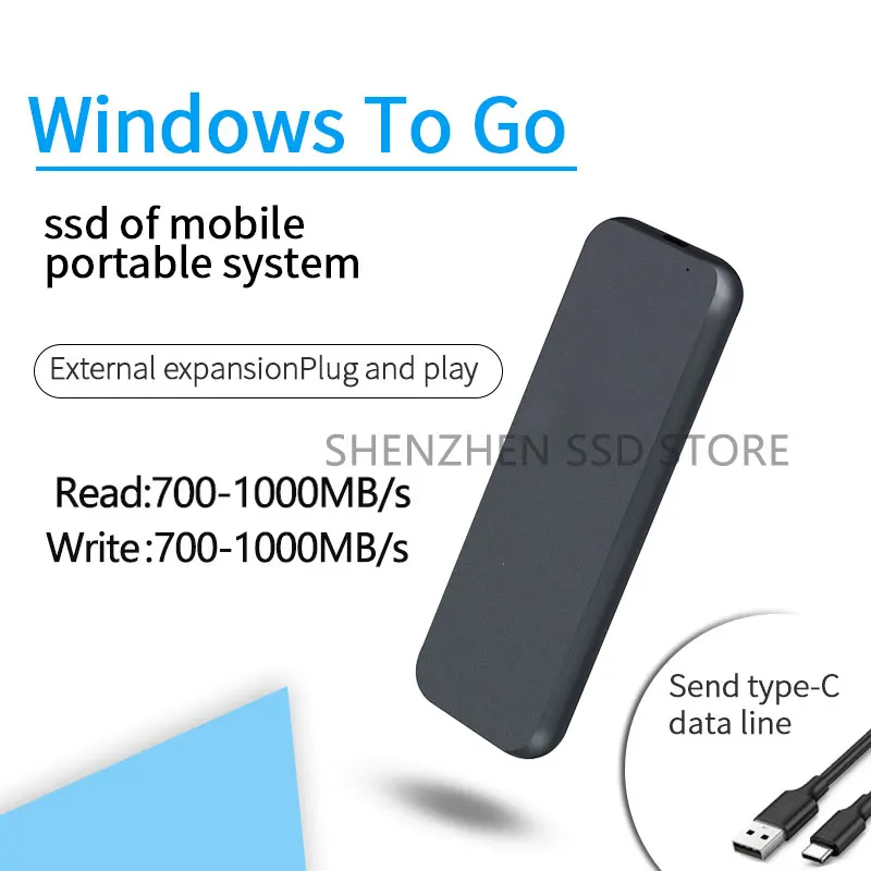 

Портативный твердотельный накопитель SSD, USB 3,1, внешний SSD 5 ГБ, высокая скорость, для телефонов Android, ПК, Macbook, поддержка windows Go