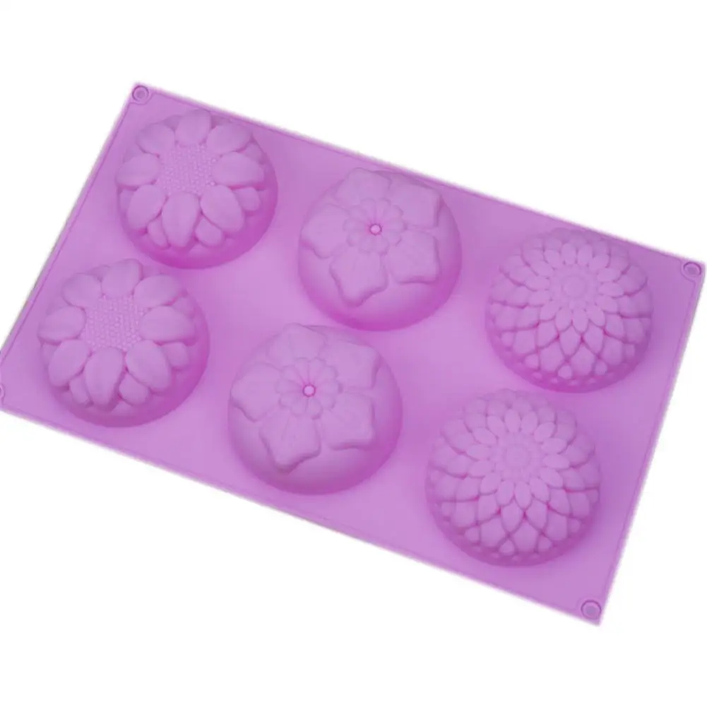 6 отверстий принадлежности для изготовления мыла цветок маргаритки сделай сам