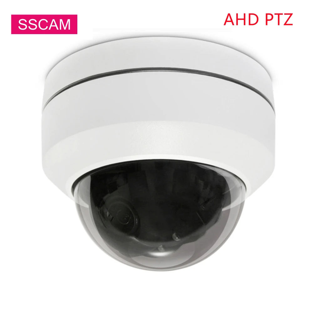 

Full HD 2MP AHD Dome PTZ Camera Indoor Pan Tilt 4xZoom Optical Varifocal Infrared Home Security Surveillance Cameras 30M IR