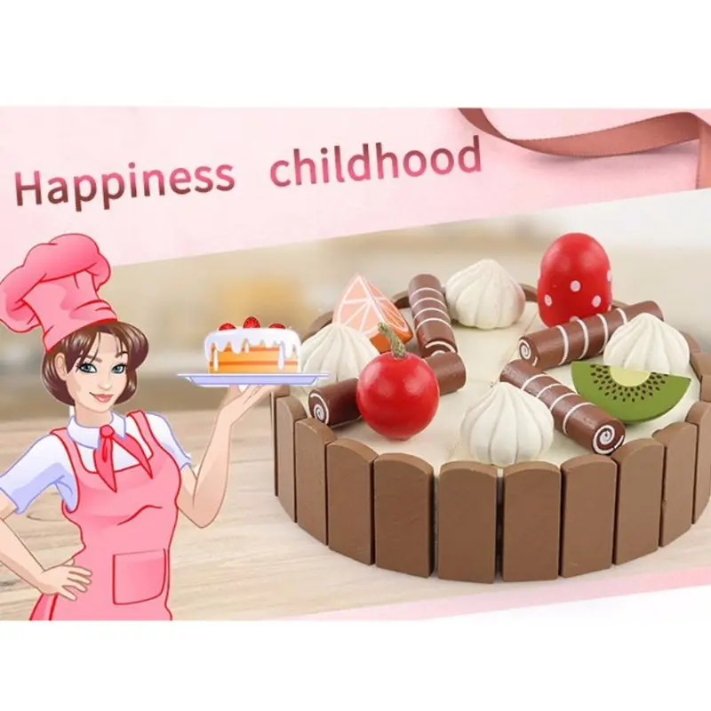 

Игрушка детская деревянная «торт на день рождения»