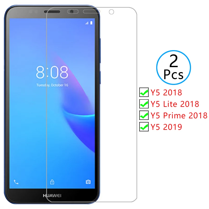 Защитное закаленное стекло для huawei y5 lite prime 2018 2019 защита экрана на y 5 5y y5lite y5prime
