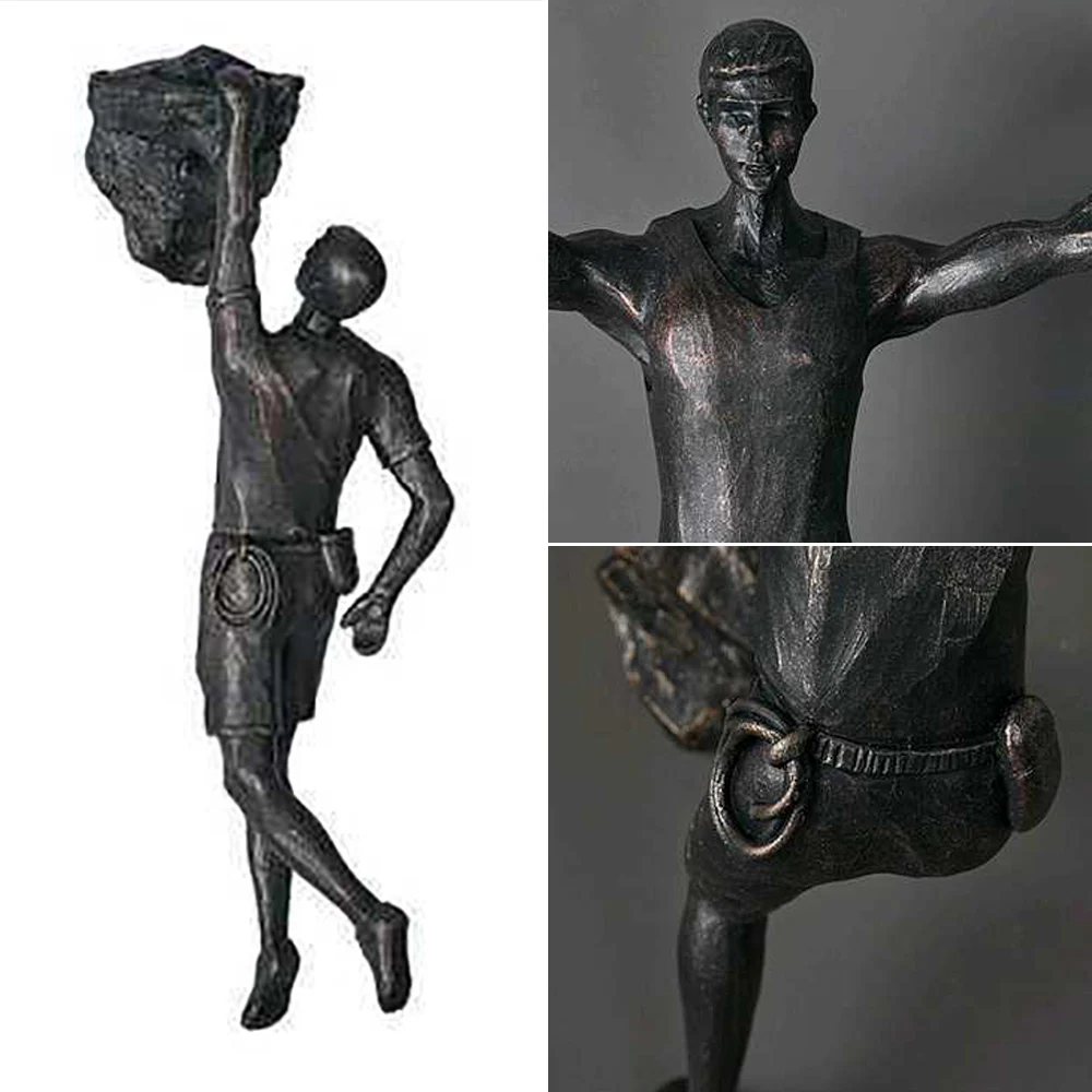 Креативные фигурки скалолазания скульптура настенные украшения ретро Статуя из