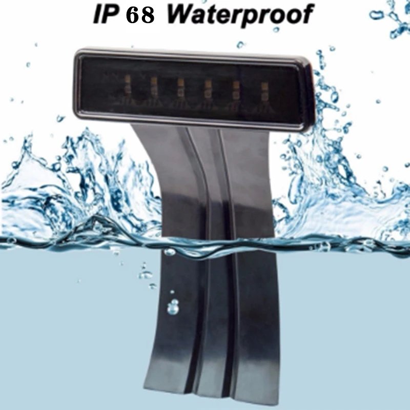 Прозрачный 6 Led задний 3-й тормозной светильник третий подходит для Jeep Wrangler Jk Sport