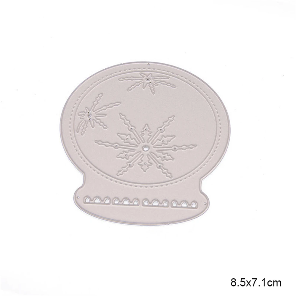 Crystal Ball Metal Cutting Dies Scrapbooking Craft Cuts Christmas DIY Album Card Make Stencils Die Template New 2019 |