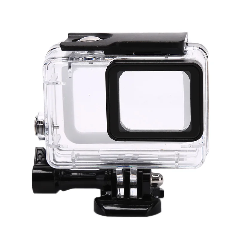 

Водонепроницаемый чехол для подводной съемки, для GoPro Hero 5, 6, 7, черные аксессуары для спортивной камеры