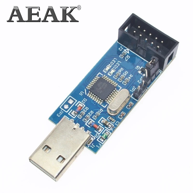 1 лот USBASP USBISP AVR программист USB ISP USB ASP ATMEGA8 ATMEGA128 Поддержка Win7 64
