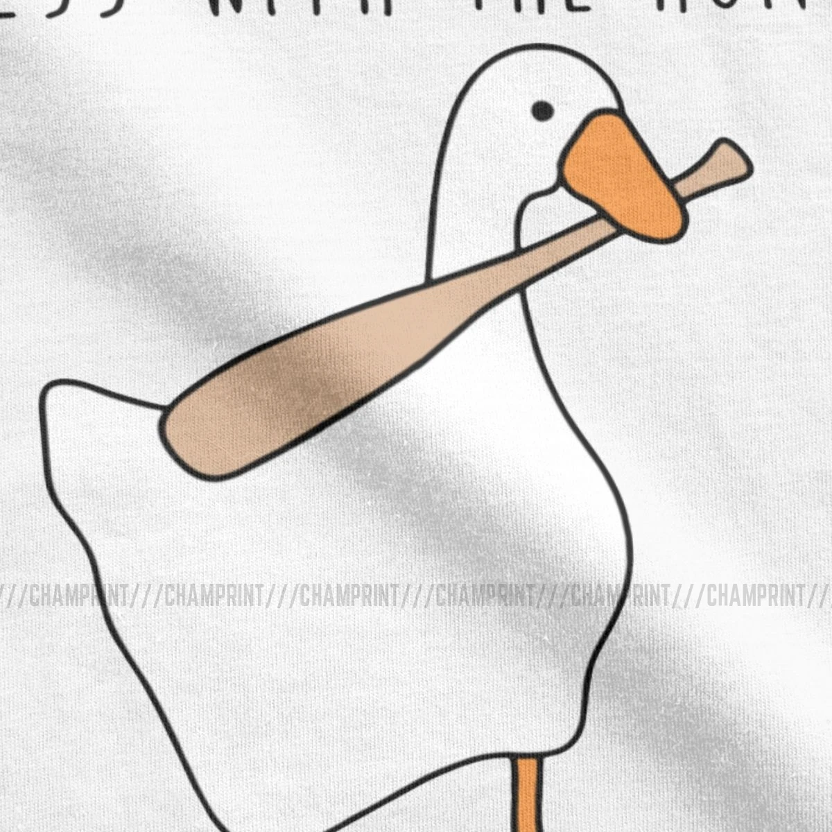 Мужские футболки без названия с принтом гусиной игры Honk Meme модные из чистого
