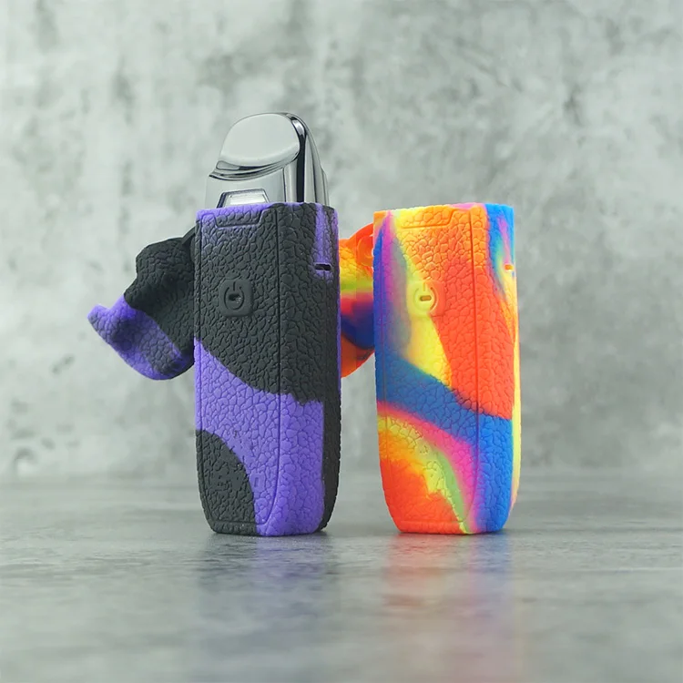 2 шт силиконовый чехол для IJOY AI evo Vape Mod Kit текстура кожи резиновый рукав защитный