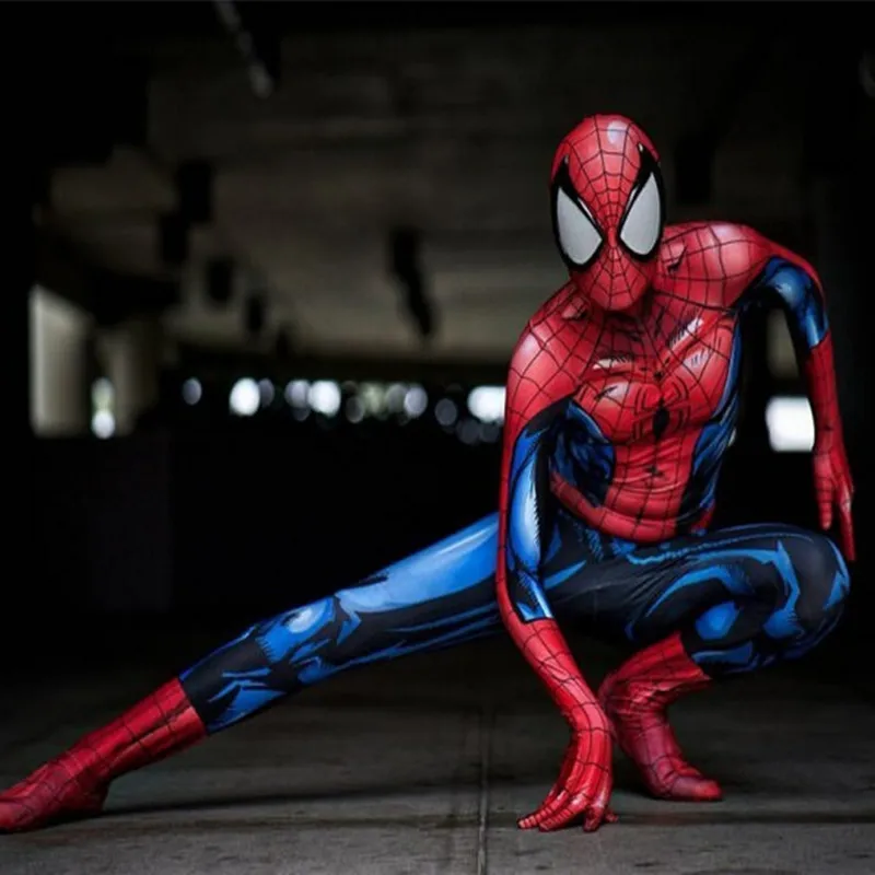 Человек-паук 3 Raimi Человек-паук косплей костюм супергероя Zentai бодицуи взрослый человек Future Foundation Человек-паук комбинезон Комбинезоны