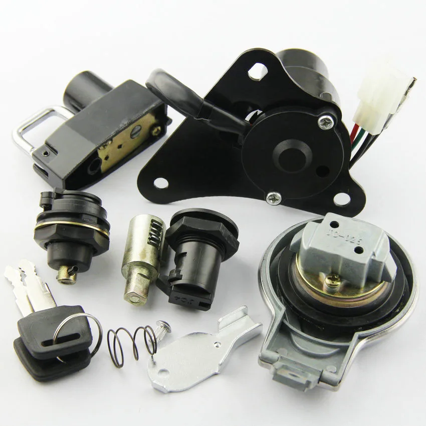 Fuel Tank Cover Cap Lock With Ignition Switch For Yamaha XV125 VIRAGO 125 1997 1998 1999 2000 XV250 250 1988-2013 | Автомобили и