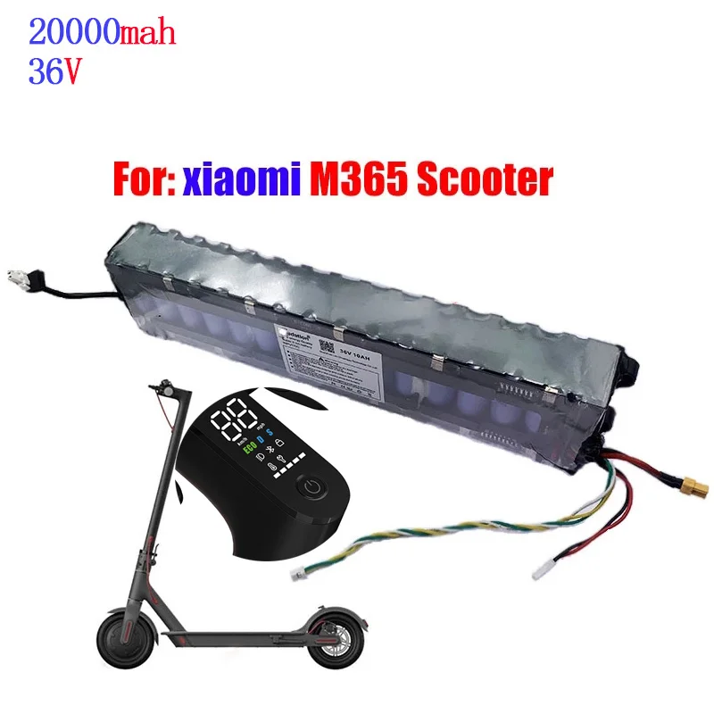 

Подходит для аккумулятора электроскутера Xiaomi Mijia M365, 10s, 3p, 42 в, 18650, 20 Ач, 36 В