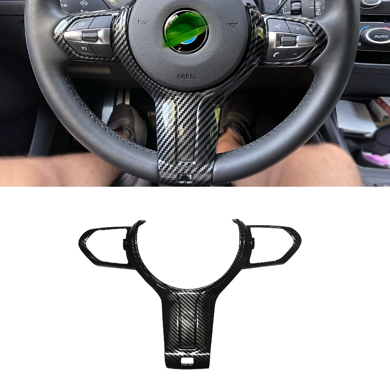 

Каркас FOXSN для BMW F F06, F10, F11, F12, F15, F16, F20, F21, F22, F23, F30, F32, F34, текстура из углеродного волокна, АБС, накладка на руль