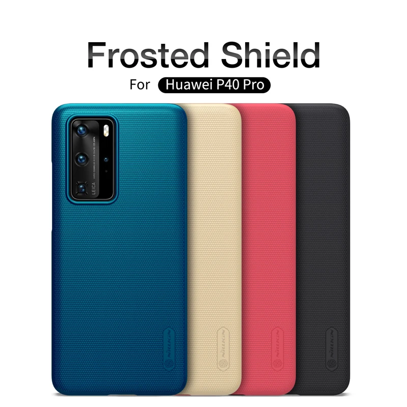 Чехол Nillkin для Huawei P30 P40 матовый защитный чехол накладка P20 Pro Nova 4e Жесткие защитные