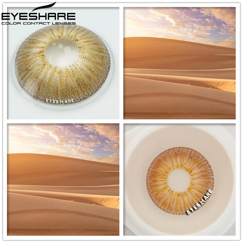 Цветные контактные линзы EYESHARE для косплея глаз серия NEW YORK PRO косметические