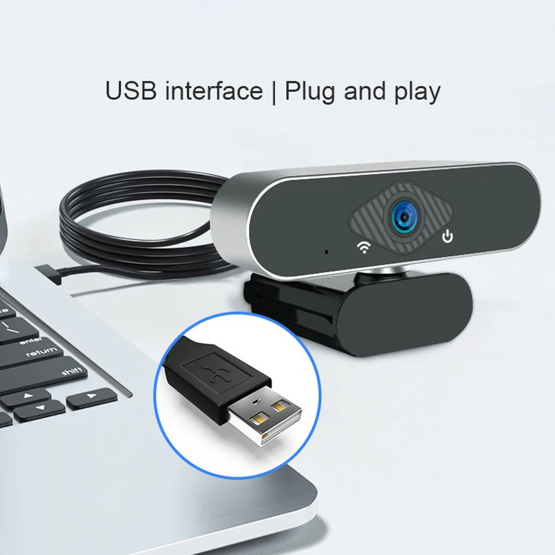 Xiaovv 1080P HD USB веб-камера 2 миллиона пикселей широкий угол обзора 150 ° автоматическое