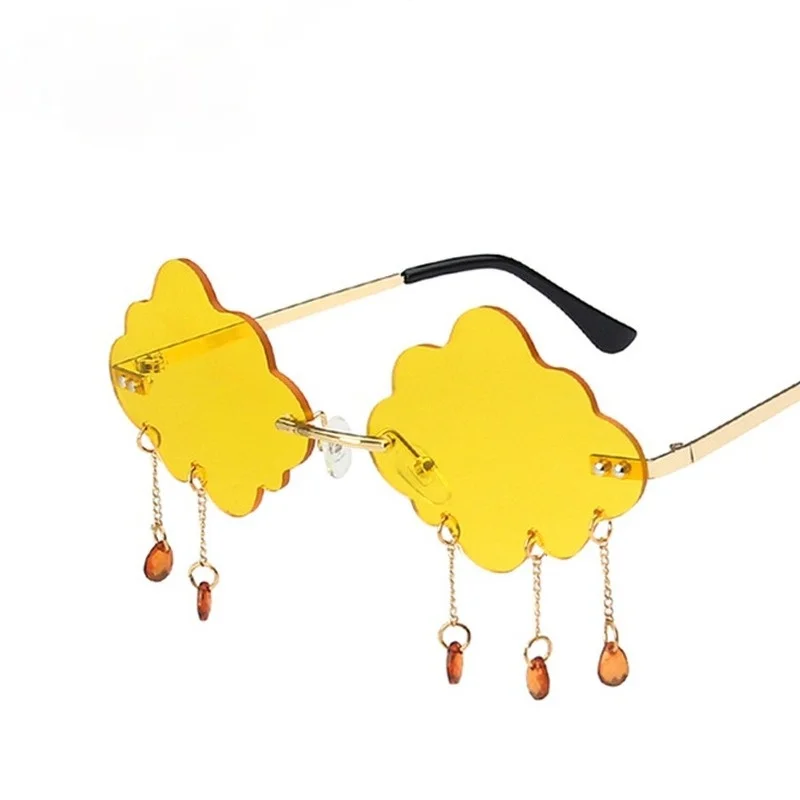 

Sun Glasses Pendant Cloud Sunglasses 2021 New Personality Fashion Exaggerated Sunglasses Women