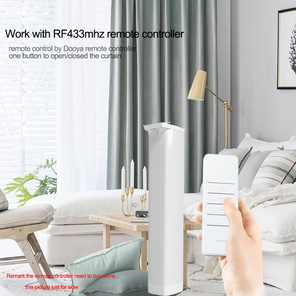 Мотор для занавесок Tuya App Smart Zigbee Li умный дом таймер ВКЛ/ВЫКЛ RF433/APP/голосовое