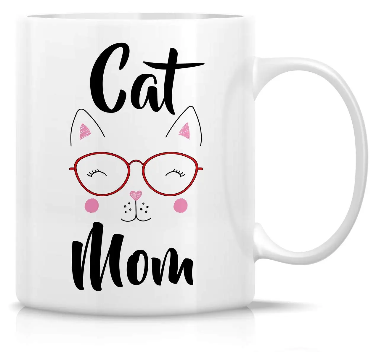 Mother Of Cats 11 унций кофейная кружка чашка с ложка для перемешивания-смешной безумный кот леди