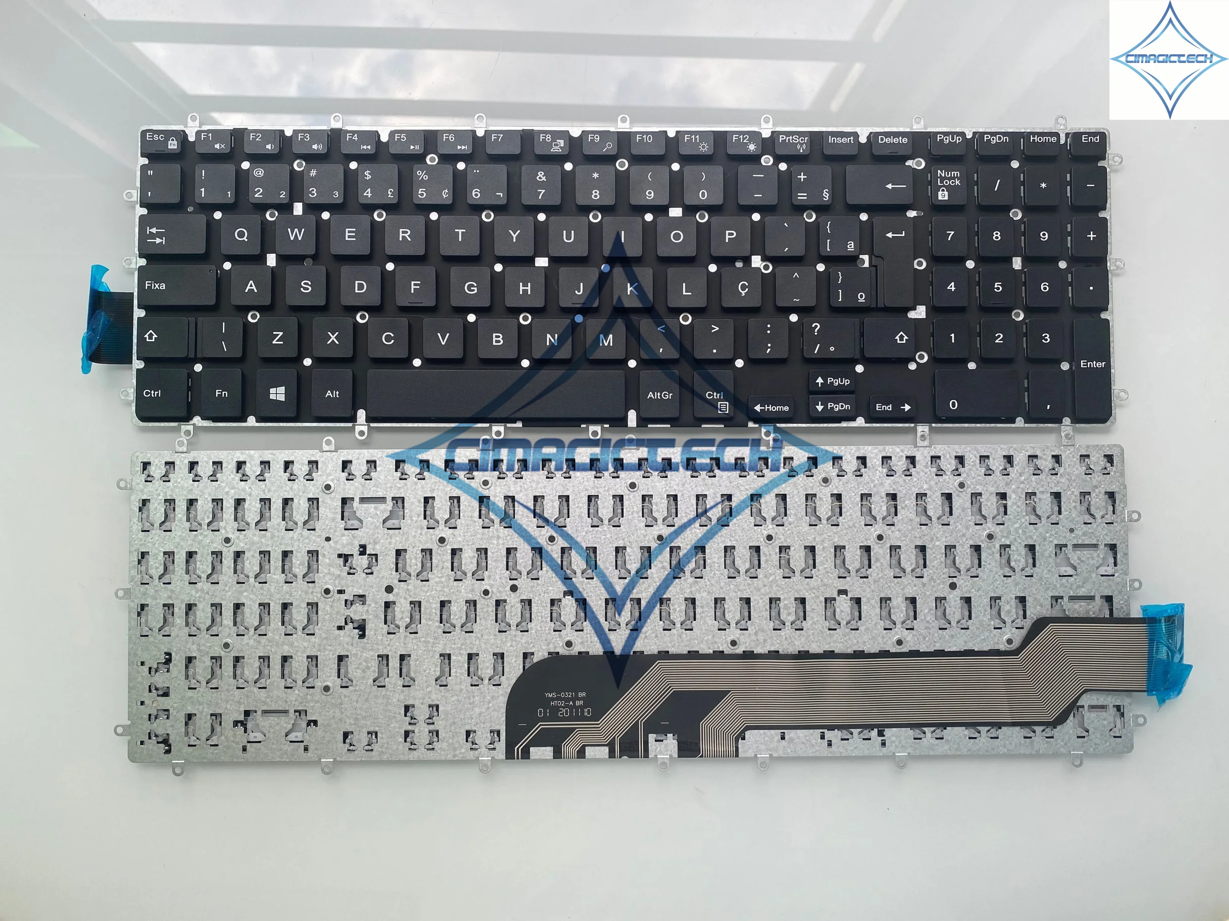 Новый для Dell Inspiron 15 5565 5567 5570 5575 7566 7567 G3 3579 3779 3583 G5 5587 G7 7588 BR Бразилии ноутбук