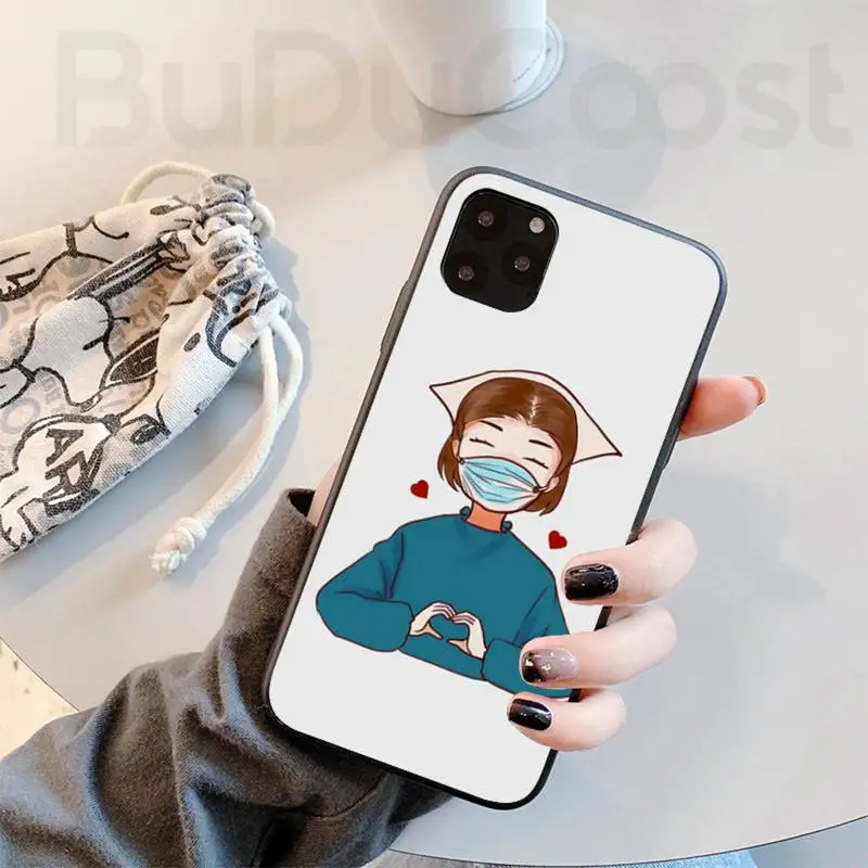 

Medicine Doctor Nurse Fashion Phone Case For Iphone 11 Pro 11 Pro Max X XS XR XS MAX 8plus 7 6splus 5s Se 7plus SE 2020 Case