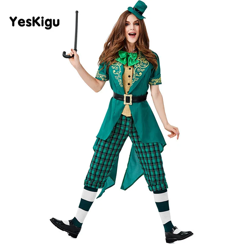 В стиле Св. Патрика День Святого Валентина фестиваль вечерние Одежда для