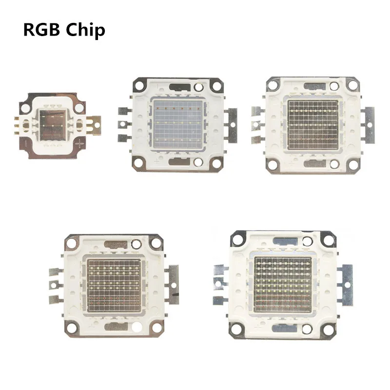 Настоящий полный Вт 10 20 30 50 100 белый RGB высокой мощности COB Светодиодный лампа