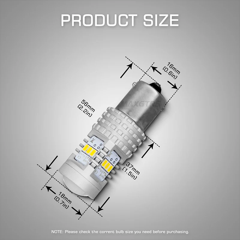 2x 1100LM BA15S P21W 1156 светодиодный S25 1157 BAY15D 7440 7443 W21W Белый Автомобильный задний стоп-сигнал заднего хода DRL сзади Парковка лампы