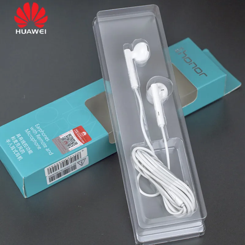 Оригинальные наушники Huawei AM110 с микрофоном 3 5 мм гарнитура для P20 lite Y9 Y7 Y6 Mate 7 8 9 20x