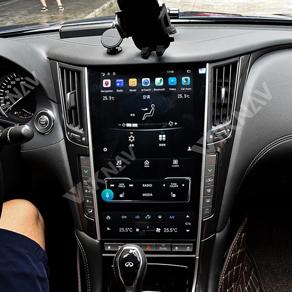 Car Multimedia Player For infiniti Q50 Q50l Q60 Q60s 2012 2013 2014 2015 2016 2017 2018 2019 2020 2021 Android Car Radio