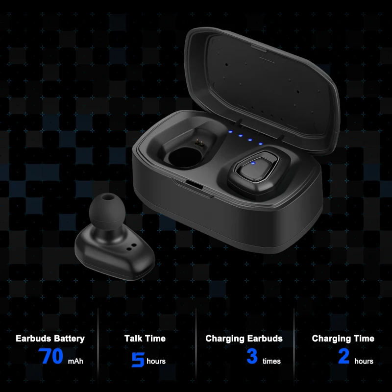 Беспроводные наушники SIMKOOII A7 Bluetooth 5 0 TWS стереонаушники со встроенным микрофоном