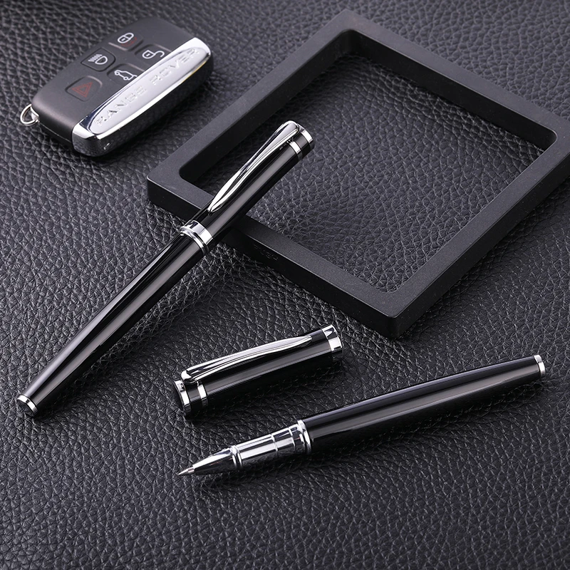 

Guoyi B020 Luxury Eenvoudige Business Examen Metal High-End Gifts Mass Customization Logo Signature Gel Pen Journal Levert