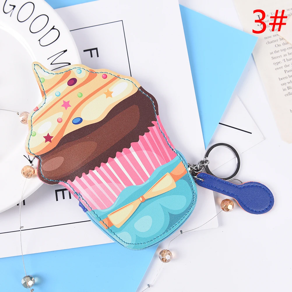 

Pocket Kawaii Ice Cream Silicone Coin Purse Cute Wallet Jelly Coin Purse Key Wallet