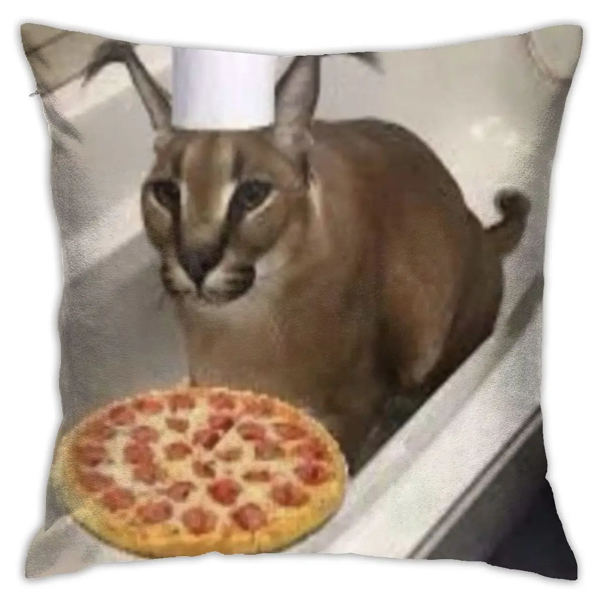 

Чехол для подушки Floppa 19 Подушка «Dakimakura», чехол для диванной подушки, сатиновая подушка, чехол для подушки 50x50