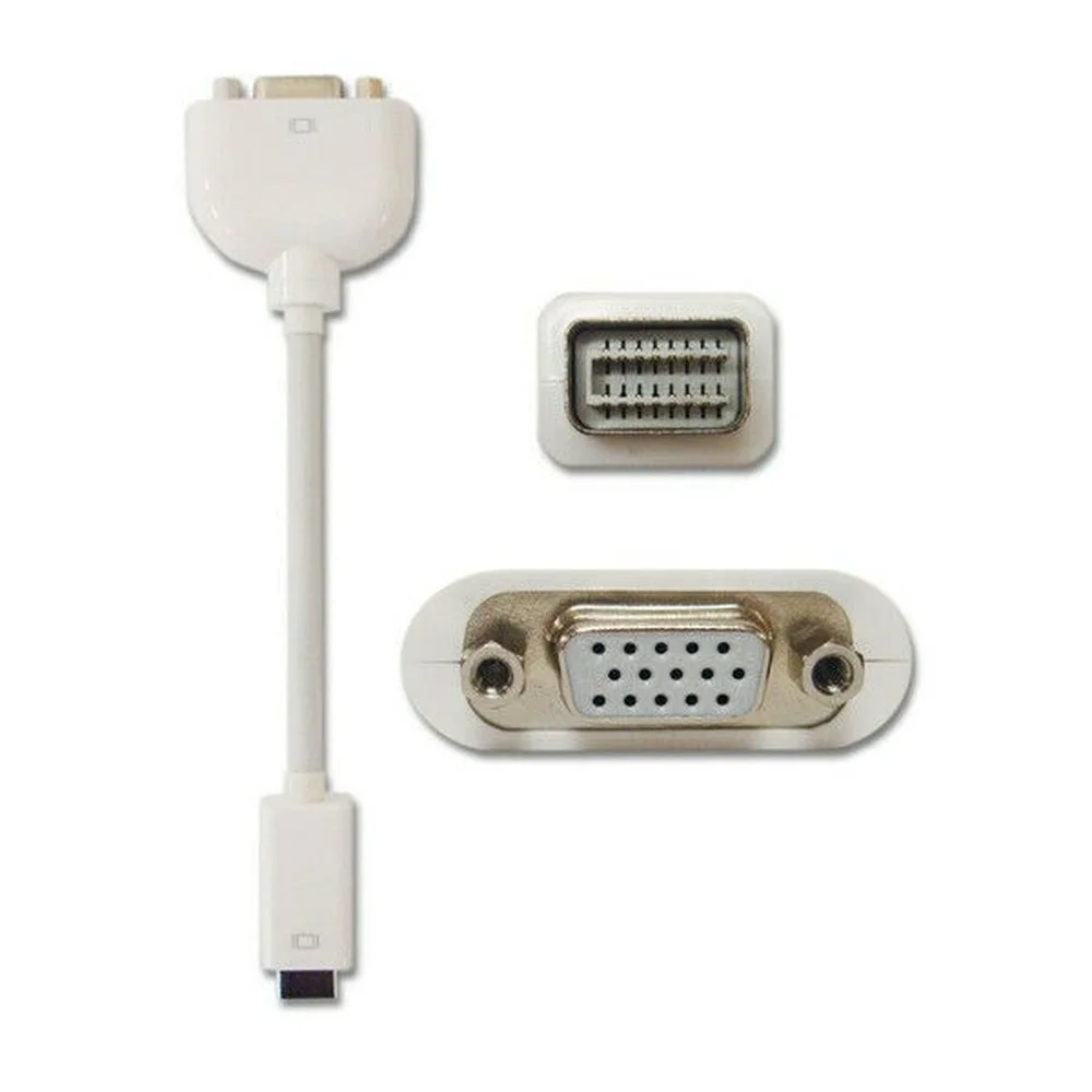 

Mini DVI to VGA Monitor Vedio Adapter Cord Cable for Apple Macbook Mac Air Pro