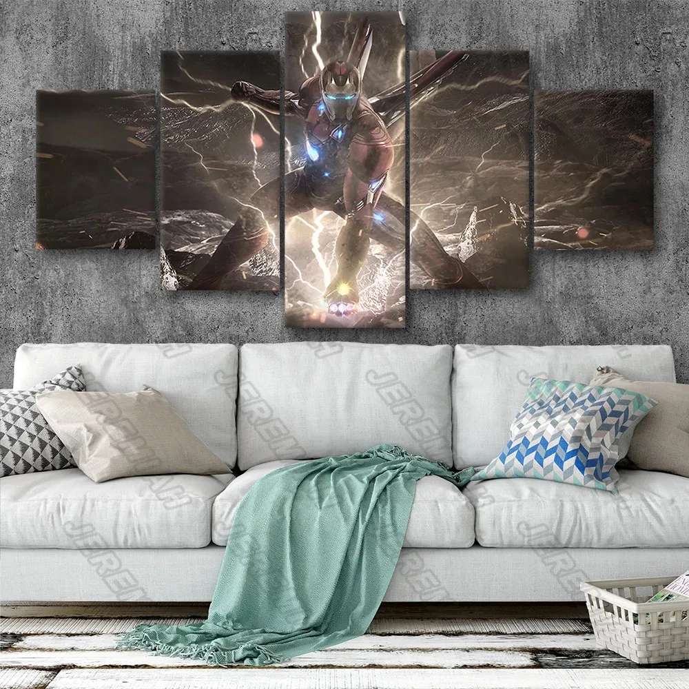 

Cartoon Painting Waterproof Ink 3Pcs Frameless Canvas Painting Nordic Poster Printing Art Picture Modern Living Room Decorati