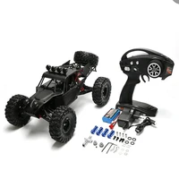 eachine eat04 112 2 4g 4wd brush rc car metal body shell desert off road truck rtr toy black for adults childrens day gift
