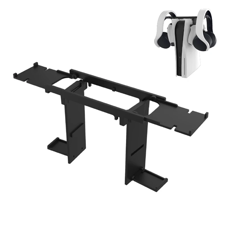 

Game Console Stand Controller Storage Bracket with Headphone Hanger For PlayStation5 PS5 Host Mount Holder Game Accessories