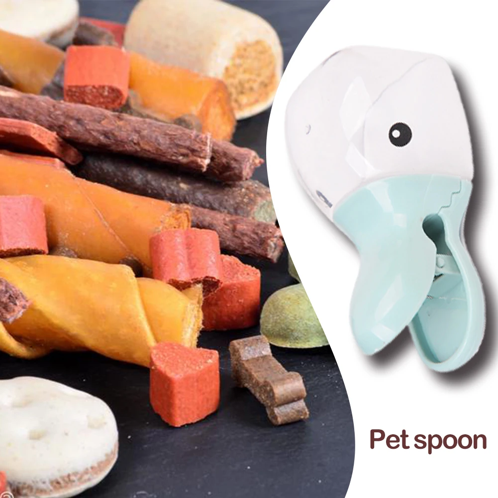 Pet Food Spoon Clip Cute Plastic Duckbill Shovel Multifunction Cat Bag Seal 14.7x5.5cm Dropshipping | Дом и сад