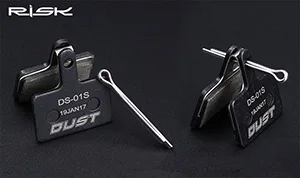 Risk велосипедная Дисковая тормозная колодка из нержавеющей стали Spilt Pin MTB