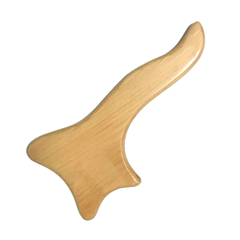 

Wooden Lymphatic Drainage Massage Paddle Manual Anti-Cellulite Gua Sha Tool