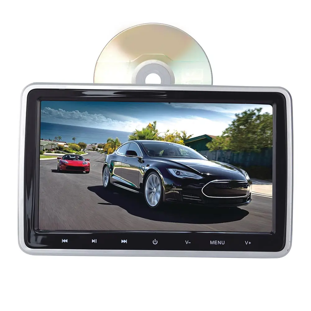 

10.1 Inch Car Headrest Bluetooth FM Touch Key Remote Control DVD Player Monitor Car accessory MP5/DIVX/DVD/VCD/CD/MPEG-2