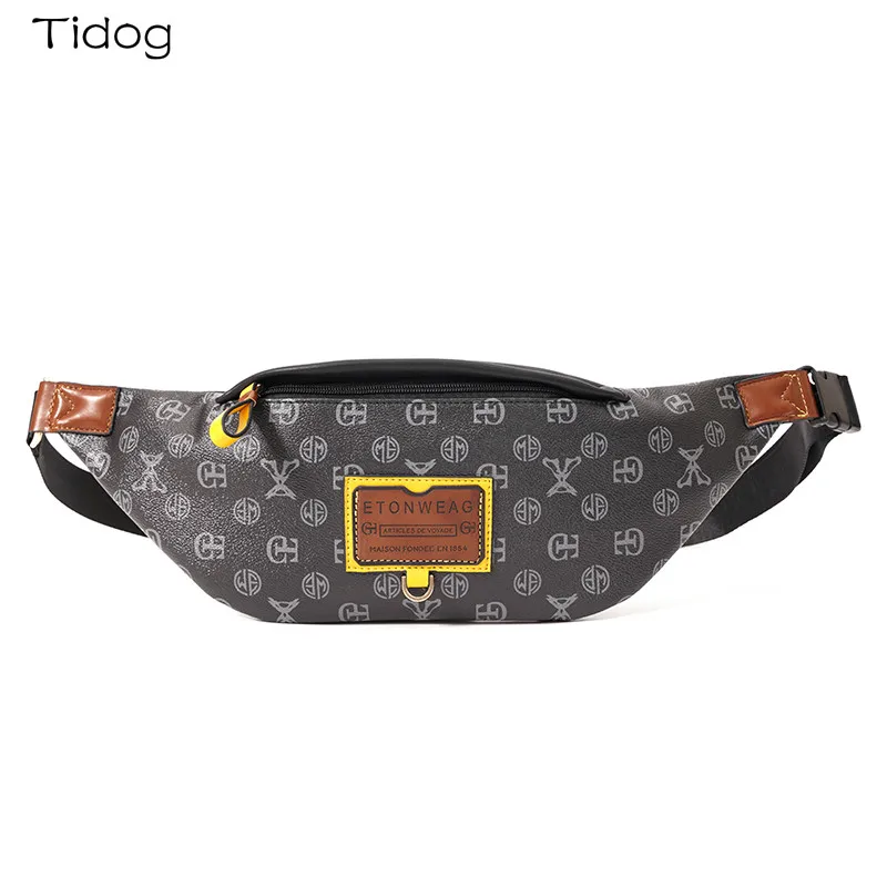 

Tidog Large capacity Shoulder Messenger Bag street fashion youth chest bag